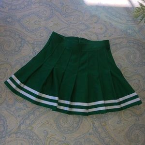 Kelly Green Cheerleading Skirt
